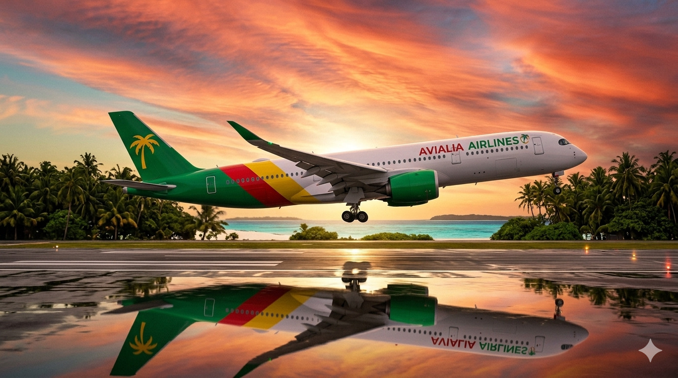 Avialia B777 tropical